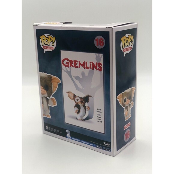 Funko POP! VHS Cover: Gremlins Gizmo Flocked # 16 Walmart Exclusive - Picture 5 of 8